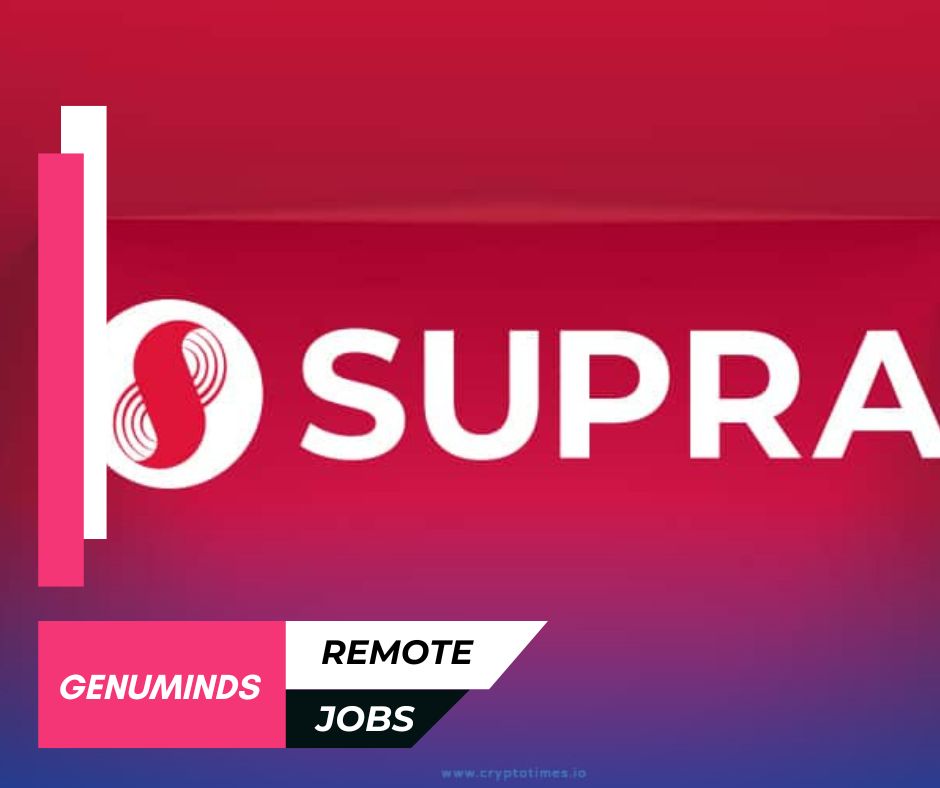 Data Research Analyst Job Opportunity - Supra